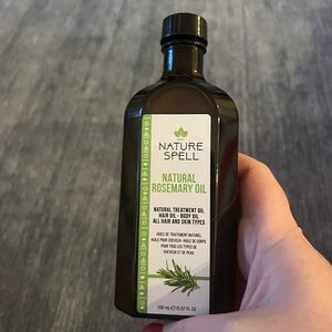 NWOT natural spell rosemary oil for hair and skin
